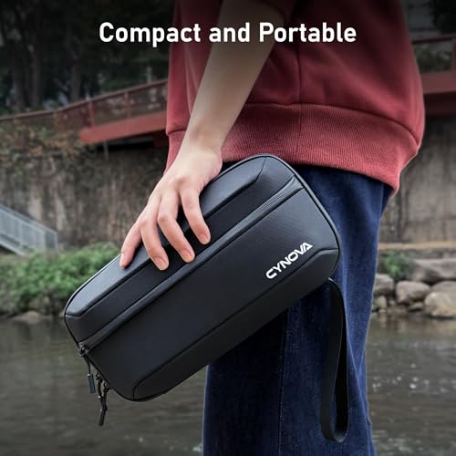 CYNOVA Carrying Case for DJI Osmo Action 6, PU Protective Storage Bag Compatible with Osmo Action 6 Adventure Combo & DJI Osmo Action 6 Accessories, Portable Travel Case - Image 3