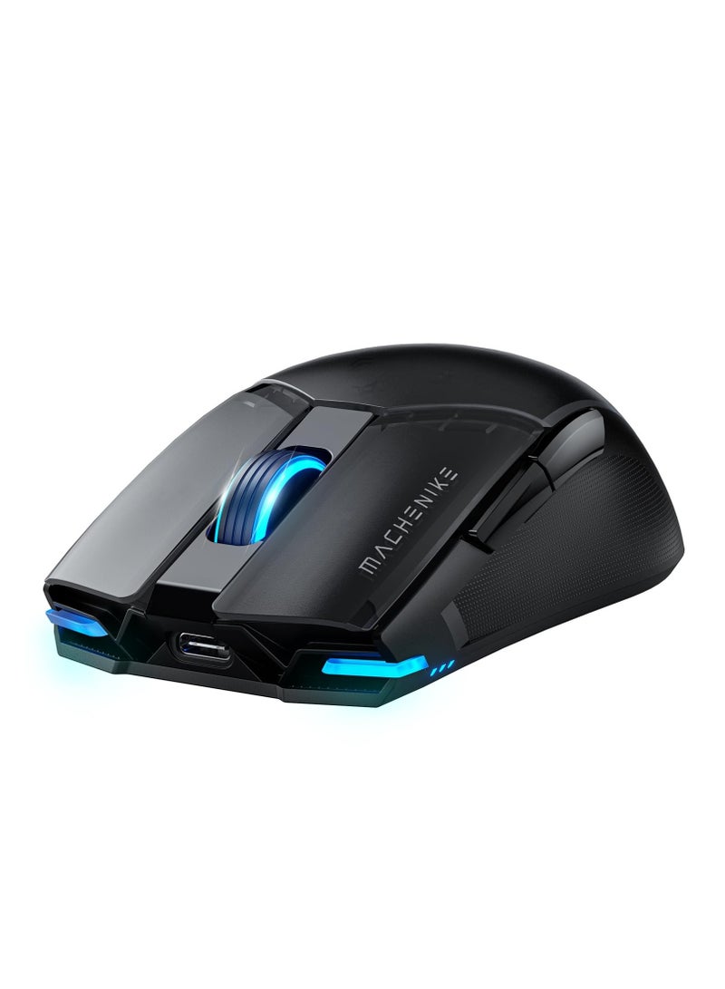 ماكينيك ماوس ألعاب لاسلكي MACHENIKE M7Pro مزود بإضاءة خلفية RGB و6 أزرار قابلة للبرمجة ومتوافق مع أجهزة الكمبيوتر الشخصية وأجهزة Mac - Image 2