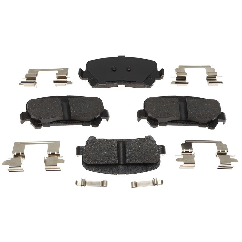ACDelco Gold 17D1806CH Ceramic Rear Disc Brake Pad Set - Image 4