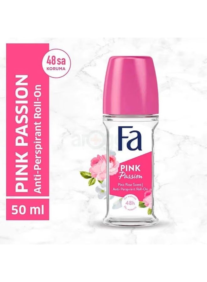 Fa Roll On Pink Passion 50ml, Pack of 2 - Image 3