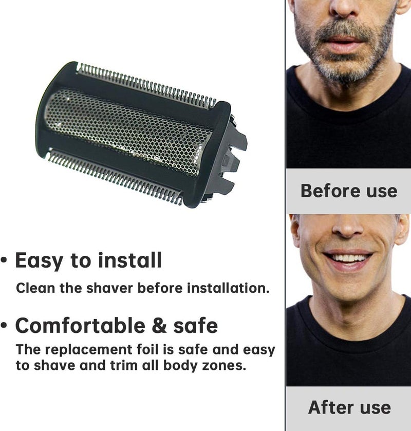 WuYan Shaver Head for Philips Bodygroom BG2024 BG2025 BG2026 BG2028 BG2036 BG2038 BG2040 Shaver Foil Shaver Cutter Blade Replacement for Philips Mens Electric Shaver - Image 4