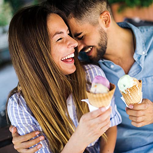BALCI Ice Cream Scoop - Heavy Duty Stainless Steel Icecream Scooper With Non-Slip Rubber Grip - Professional Metal Ice-Cream Spade - Dishwasher Safe – Grey - Image 5