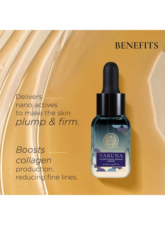 Forest Essentials Varuna Exceptional Anti-Ageing Night Repair Serum | Hydrates & Boosts Collagen for Firmer, Smoother Skin | Innovative Nanotechnology & Fermented Herbs | Clinically Proven Results - Image 2