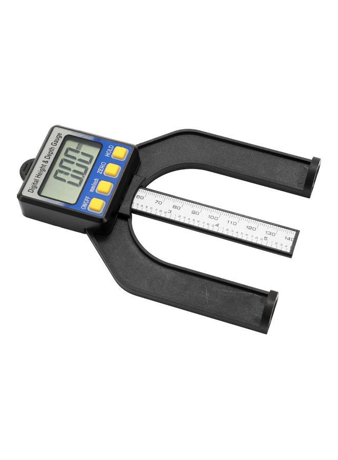 NIBEMINENT High Accuracy LCD Digital Display Slide Caliper Vernier Ruler Height and Depth Gauge, Measuring Range of 0-85mm Bottom with Magnets Black 20.50X2.00X12.50centimeter 20.50 X 2.00 12.50cm  - Image 5