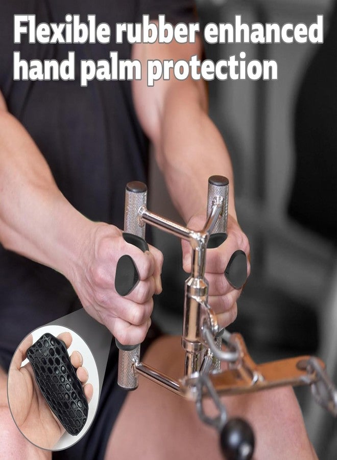 YESVIYA Heavy-Duty Gym Grips with Wrist Wraps - Anti-Slip Weightlifting Gloves with Lifting Straps & Palm Protection - for Deadlifts, Pull-Ups, Strength Training & Powerlifting (Men & Women) - Image 4