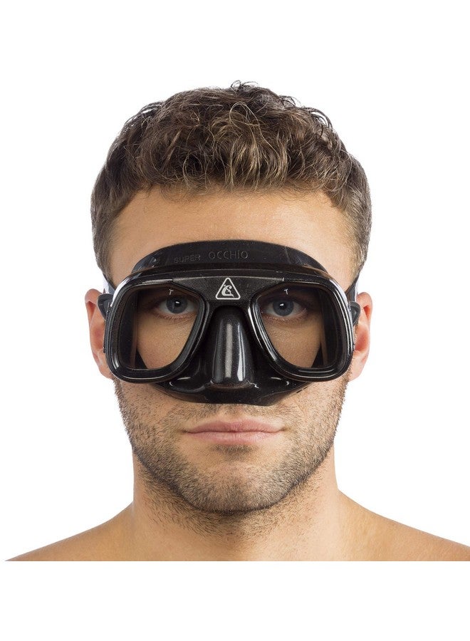 Cressi Adult 2Window Low Volume Diving Mask ; Superocchio: Made In Italy Cressi Low Volume Mask Made Of Quality Silicone For A Perfect Seal ; Superocchio: Made In Italy - Image 3