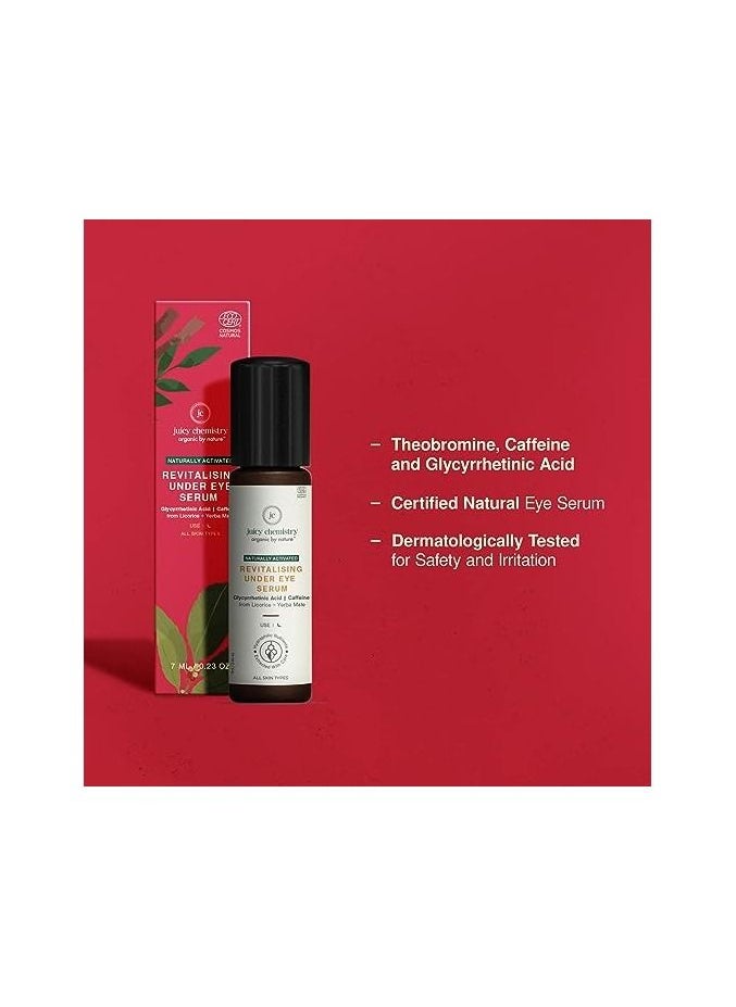 Juicy Chemistry Juicy Chemistry Under Eye Serum for Dark Circles and Fine Lines  - Image 2