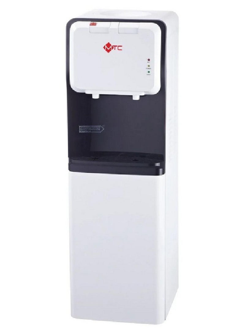 MTC Stand Cooler With 2 Taps - Hot/Cold - White - MTCWD-15595W