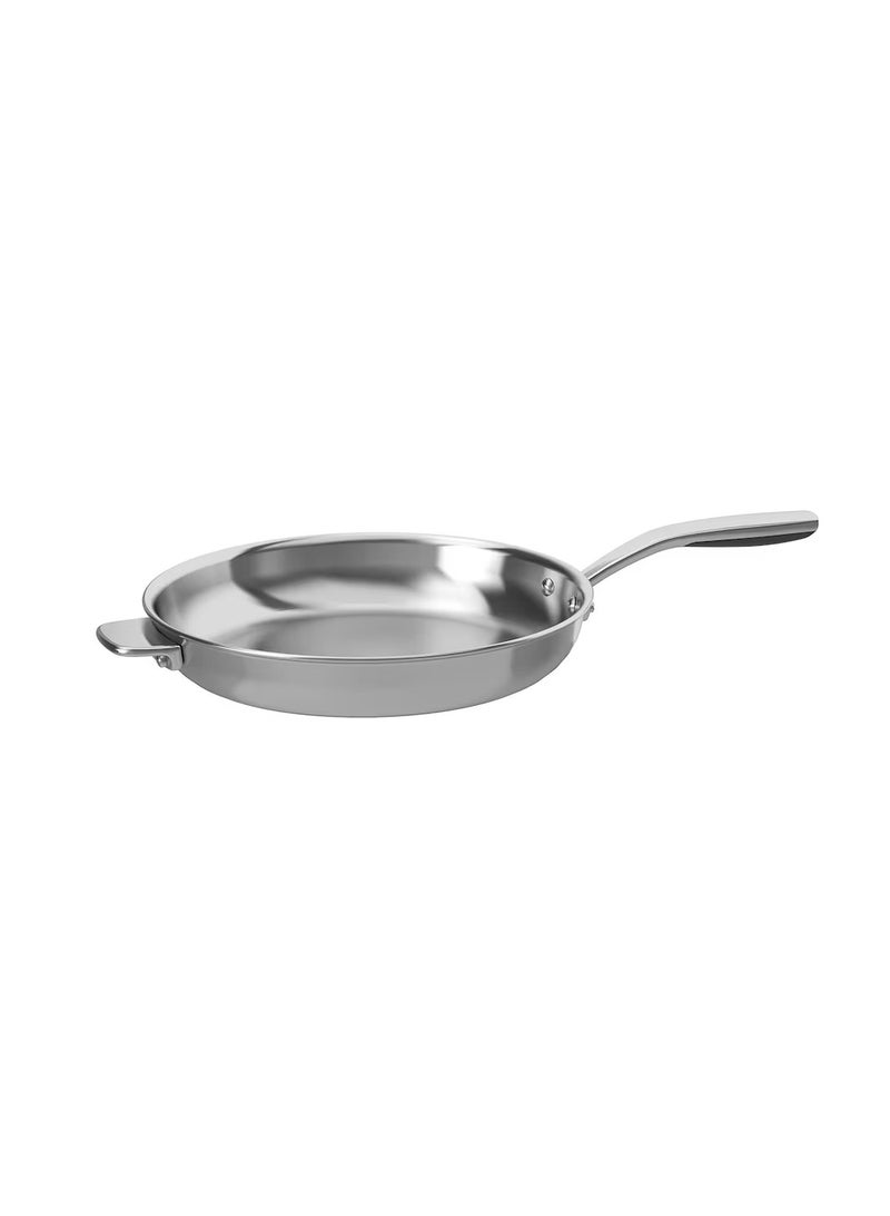 Frying pan, stainless steel/grey32 cm - Image 1