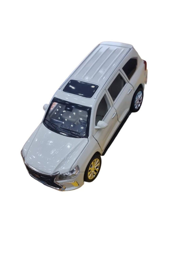 Lexus LX570 Diecast Metal Car White - Image 3