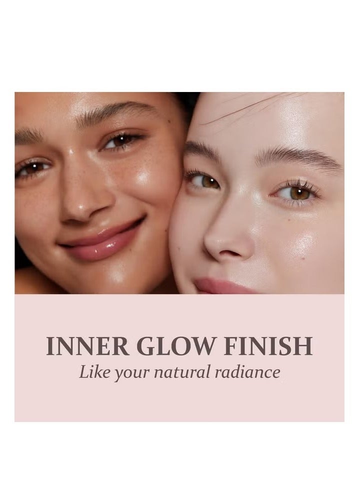 hince True Dimension Radiance Balm 10g Shimmer Glow Face Highlighter Stick Translucent Colors Cream Blush Stick Glass Skin in a Balm Korean Beauty Natural Makeup DAWN RAY TP002 - Image 2