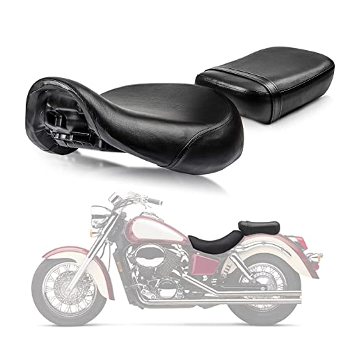 PSLER Front Rider Driver Rear Passenger Seat Pillion Cushion for Shadow ACE VT750 1998-2003 - Image 1