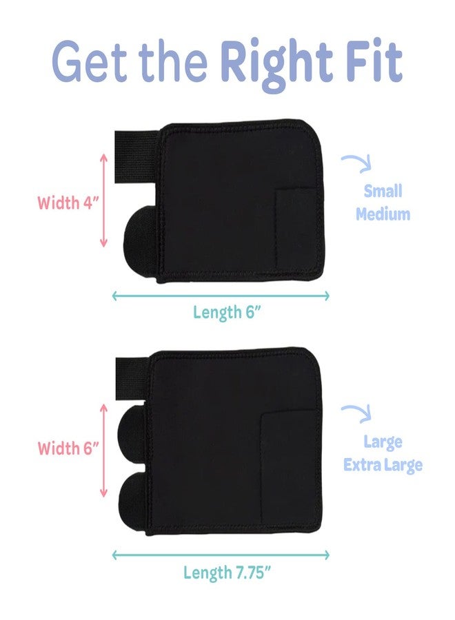 Labra Dog Front Leg Brace - Compression Wrap with Adjustable Straps - Dog Wrist Brace for Support - Leg Sleeve to Stop Licking - Aid in Wound Care and Recovery - Small/Medium - Image 2