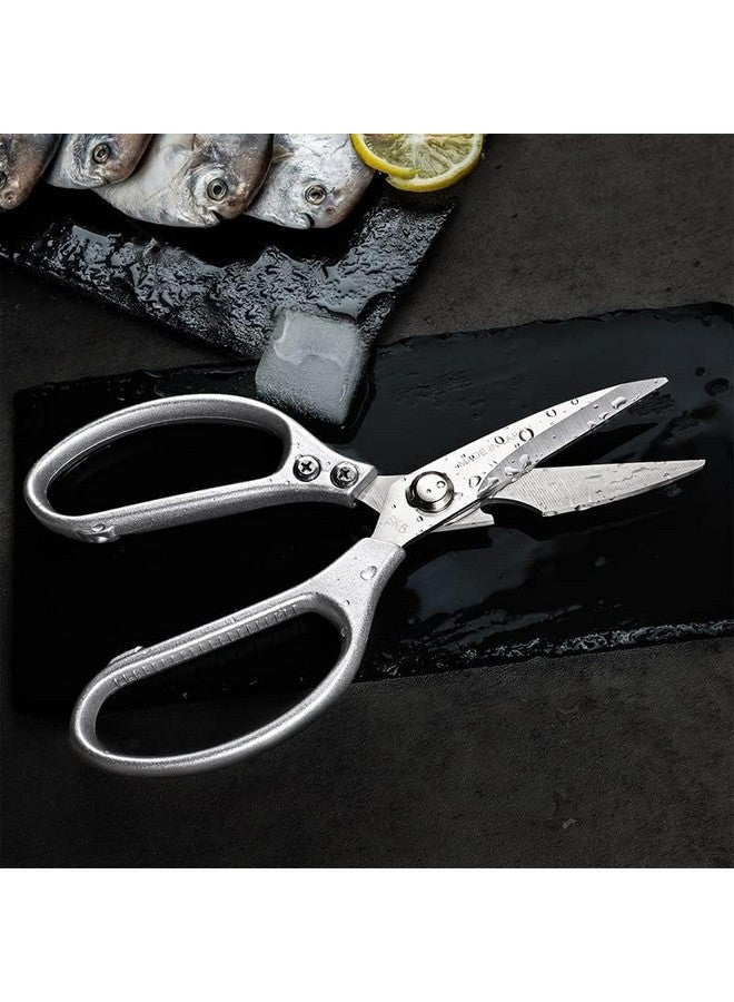 SHOPPOFOBIX SHOPPOFOBIX Kitchen Scissor for General Use, Heavy Duty Kitchen Raptor Meat Shears, Cooking Scissors, Stainless Steel Multi-Function Scissors for Food, Chicken, Poultry, Fish, Pizza, Herbs  - Image 5