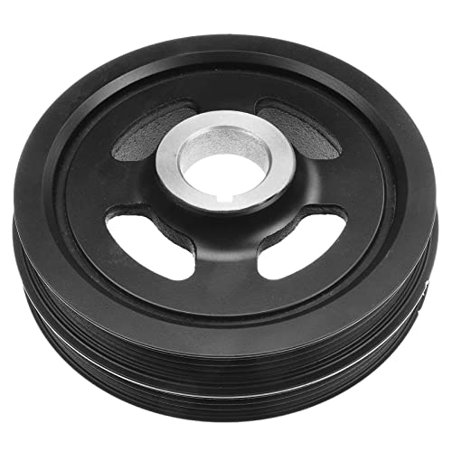 A-Premium Engine Harmonic Balancer Crankshaft Pulley Compatible with Hyundai Elantra Tucson 2005-2009 & Kia Soul 2010-2011, Spectra Spectra5 Sportage 2005-2010, DOHC L4 2.0L, Replace# 2312423762 - Image 2