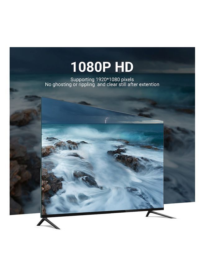 NIBEMINENT Female To VGA Extension Cable 1meter Black - Image 2