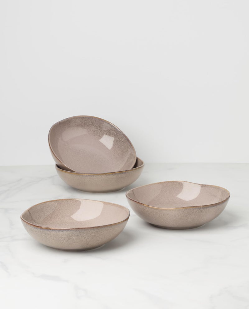Oneida 899212 Organic Shades Clay Pasta Bowls, Set Of 4, Service For 4 - Image 2
