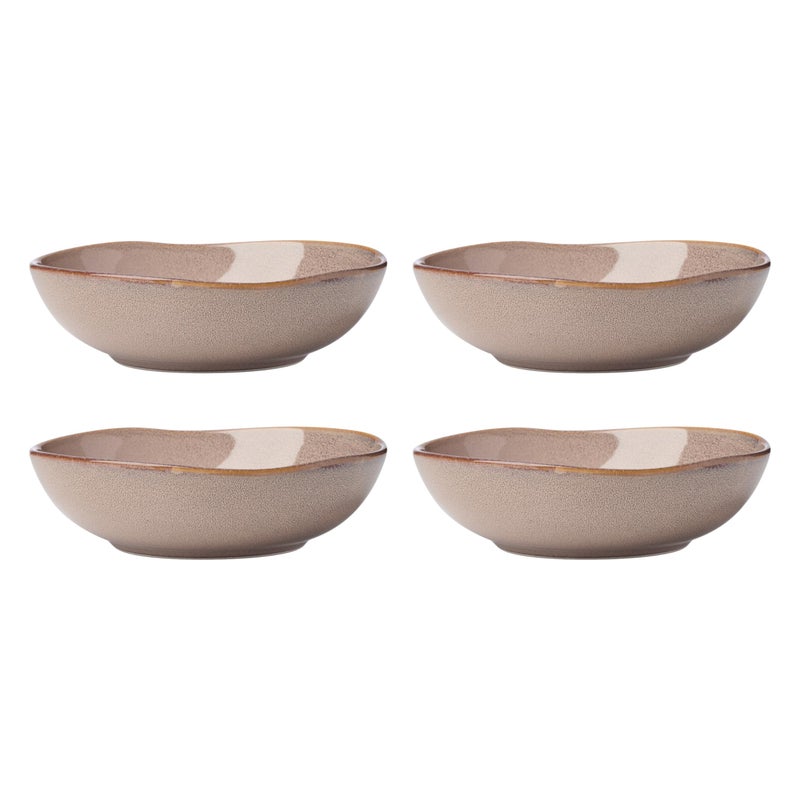 Oneida 899212 Organic Shades Clay Pasta Bowls, Set Of 4, Service For 4 - Image 1