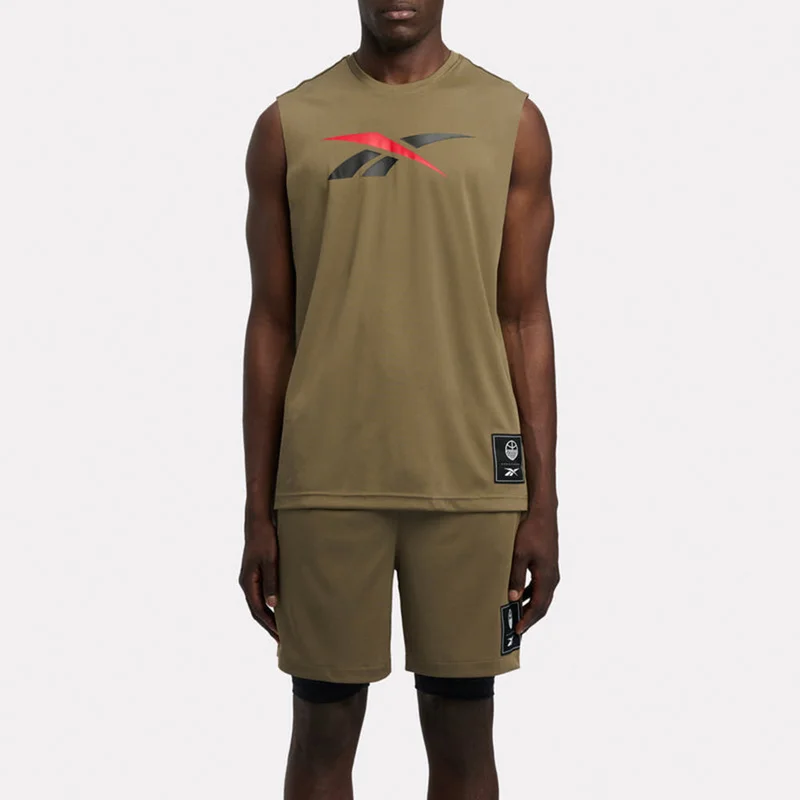Reebok Identity Basketball Logo Tank Top