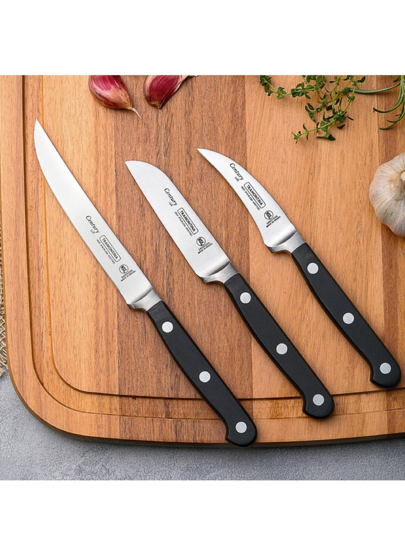 TRAMONTINA Since 1911,Made in Brazil- 3 inch Vegetable and fruit knife  - Image 2