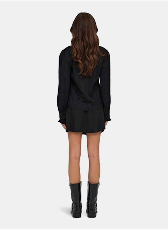 ONLY Onldia L/S V-Neck Collar Top Cs Jrs  - Image 5