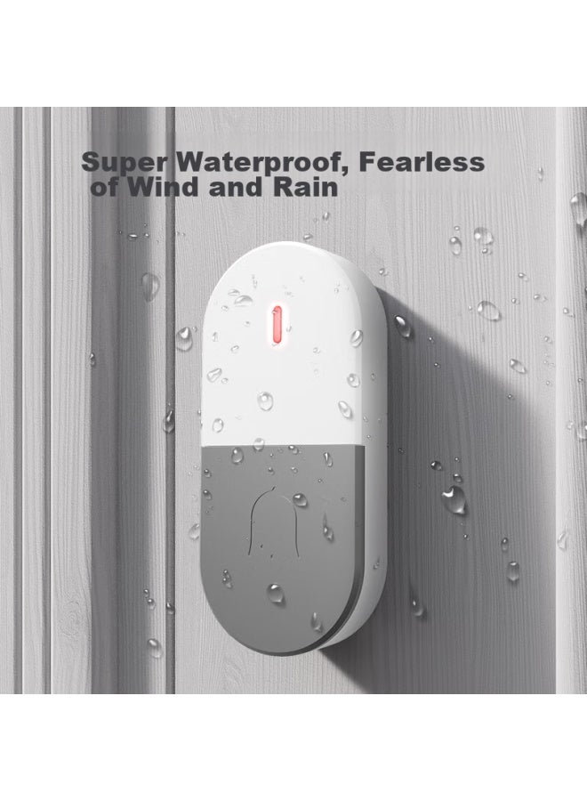 Pgst Wireless Home Smart Doorbell With Long-range Electronic Remote Control Button For Elderly And Patients - Image 4