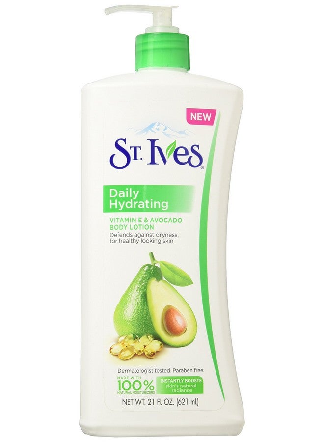 ST. Ives Daily Hydrating Body Lotion Vitamin E 21 Oz (Pack Of 2)