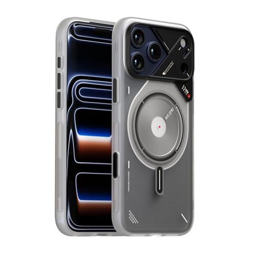 Aulumu A17 iPhone 17 Pro Max Magnetic Thermal Case | CoolHyper | with Camera Control | IMD Technology | Compatible with Magsafe | Touch Translucent White - Image 1