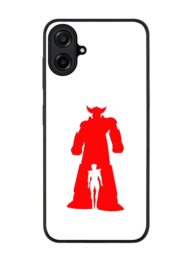 Stylizedd For Samsung Galaxy A07 4G Case,Slim fit Camera Protection, Shockproof Thin Phone cover  - Grendizer (White)