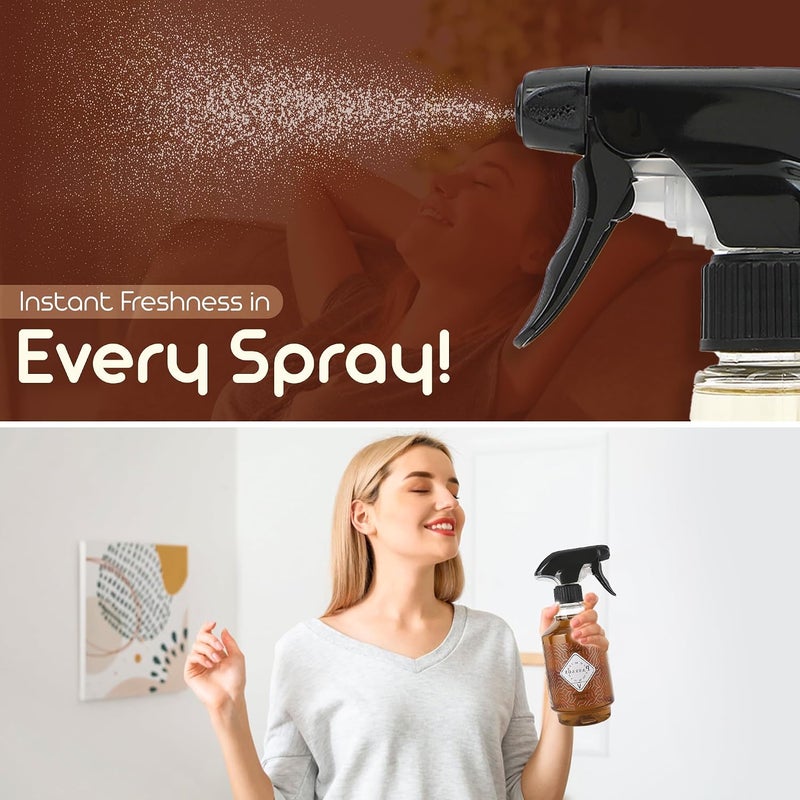 PASSAGE Air Freshener V, 400 ML - Caramel, Vanilla, Patchouli & Woody Odor Eliminator | Long-Lasting Air Freshener for Home & Office | Ideal for Any Room & Season | Safe on Fabrics & Surfaces - Image 3