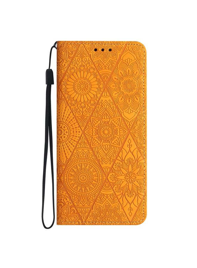 S-TOP Case For Samsung Galaxy A05s Ethnic Embossed Adsorption Leather Phone Case - Image 3