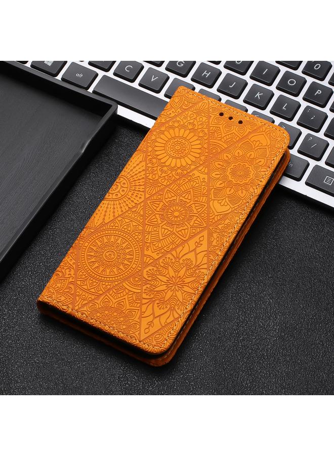 S-TOP Case For Samsung Galaxy A05s Ethnic Embossed Adsorption Leather Phone Case - Image 2