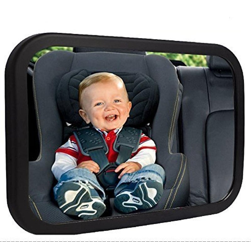 Shynerk Baby Car Mirror, Rear Facing Car Seat Mirror Safety for Infant Newborn, Baby Mirror with Wide Rearview & 360Â° Rotation, Shatterproof & Easy Assembled Crash Tested - Image 1