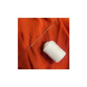 The Decor Cycle Thread and Needle Used for Art and Craft Flower Decoration, Garland Making, Tying Items, 2 Needles Each 22cms Long Needle, 1 White Thread - Image 2