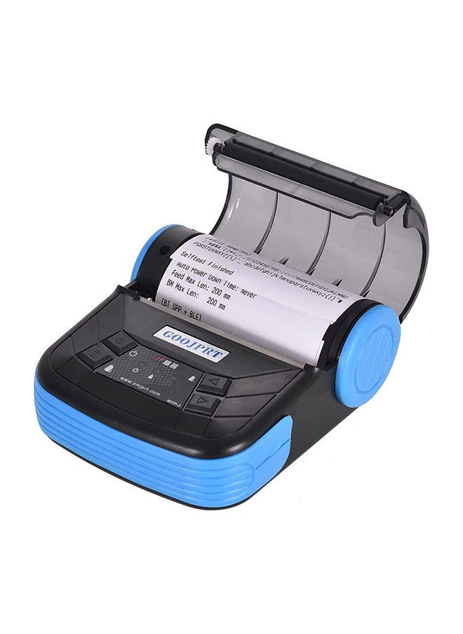 GOOJPRT - Thermal Printer Label Printer 80mm Portable Receipt Maker Bluetooth USB Wireless Receipt Printer Compatible with Android/iOS/Windows System ESC/POS Print - Image 1