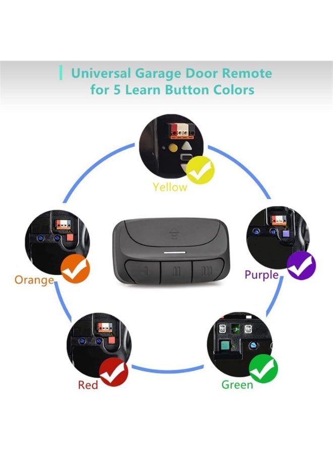 Universal Garage Door Opener Keypad Wireless Keypad Keyless Entry Compatible with Overhead Linear Garage Door Opener Remote Learn on Switch (Size : 893MAX) - Image 5