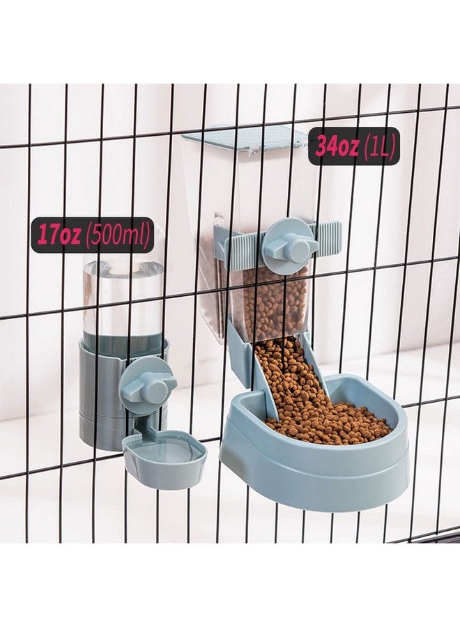 Oncpcare 17Oz Rabbit Water Bottle, Pet Cage Suspended Water Dispenser, Hanging Automatic Small Pet Water Bowl For Bunny Cat Ferret - Image 3