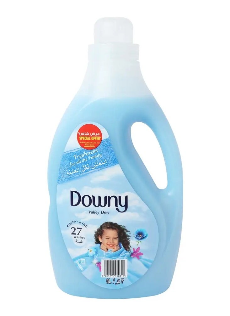 Downy Downy Valley Dew Liquid Fabric Softener 3 L 