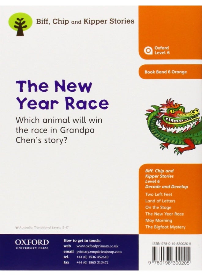 Oxford Reading Tree Biff, Chip and Kipper Stories Decode and Develop: Level 6: The New Year Race - Image 2