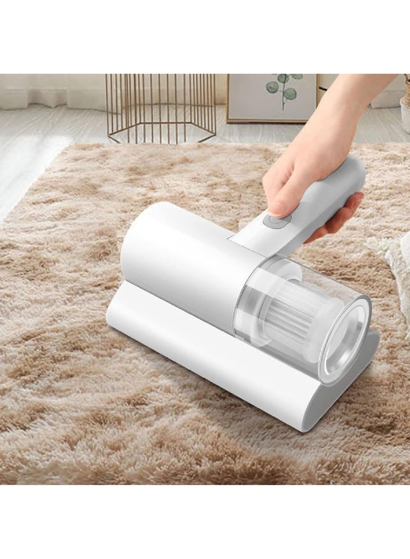 DubaiGallery مكنسة كهربائية محمولة لتنظيف المراتب، مكنسة كهربائية بالأشعة فوق البنفسجية بقوة 1200 مللي أمبير في الساعة، شفط قوي بقوة 10 كيلو باسكال، بطارية مدمجة، لاسلكية - Image 1