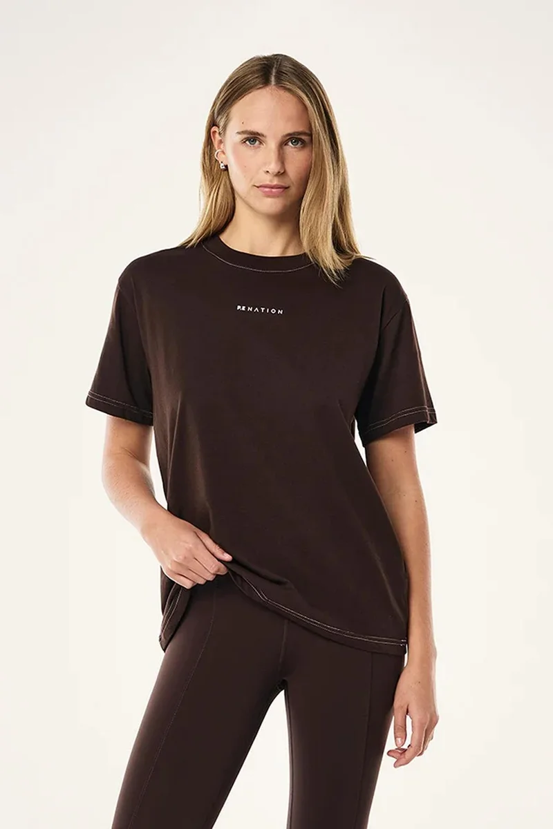 بي إي نيشن Relaxed Essential Athletic T-Shirt