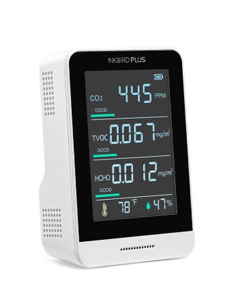 INKBIRD Air Quality CO2 Monitor AK3 Indoor CO2 Meter Accurate Tester for Formaldehyde(HCHO) TVOC Temperature and Relative Humidity Real-Time Gas Detector 350~2000ppm Range - pzsku/Z16C73601C5F6D6B50A33Z/45/_/1707188059/ce28d8e5-5727-409a-8a7a-e794ee84dce2