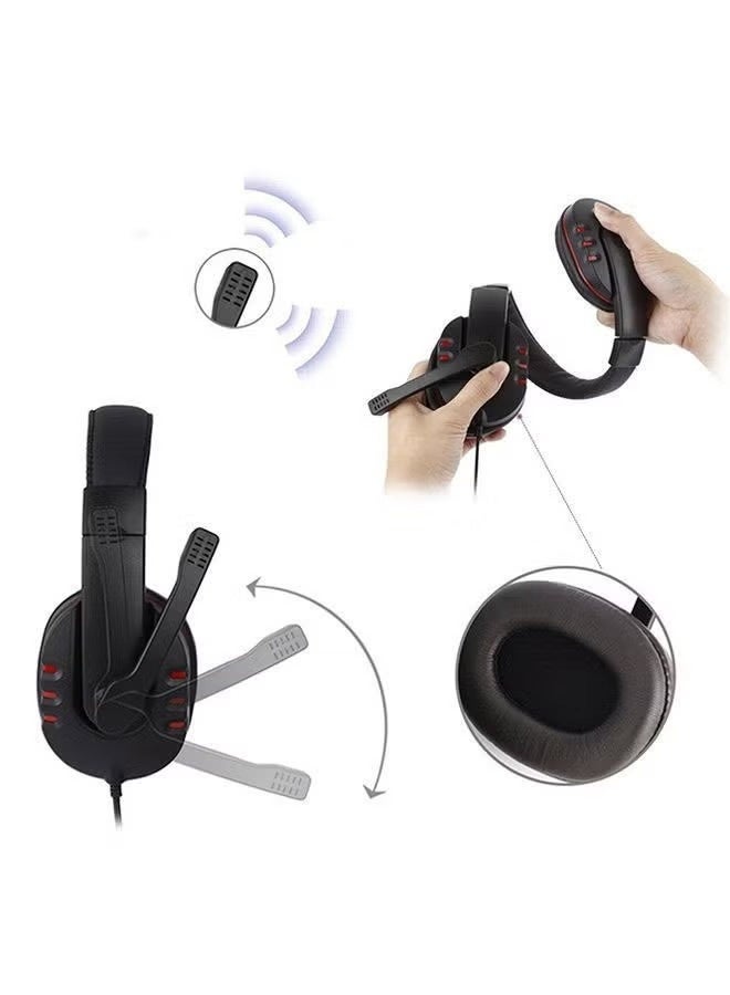 Wired Over-Ear Gaming Headphones With Mic - Image 4