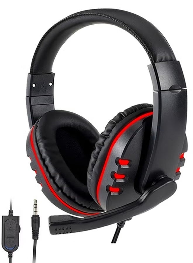 Wired Over-Ear Gaming Headphones With Mic - Image 1