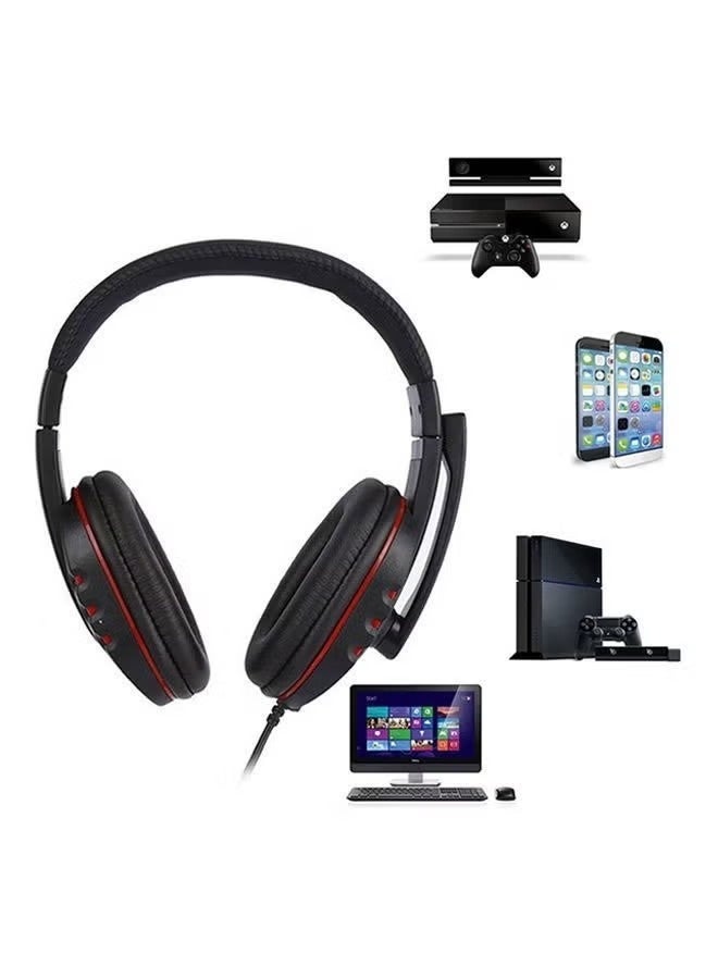 Wired Over-Ear Gaming Headphones With Mic - Image 2