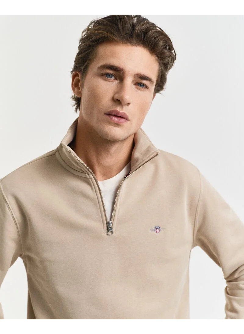 غانت Gant Regular Shield Half Zip Sweat