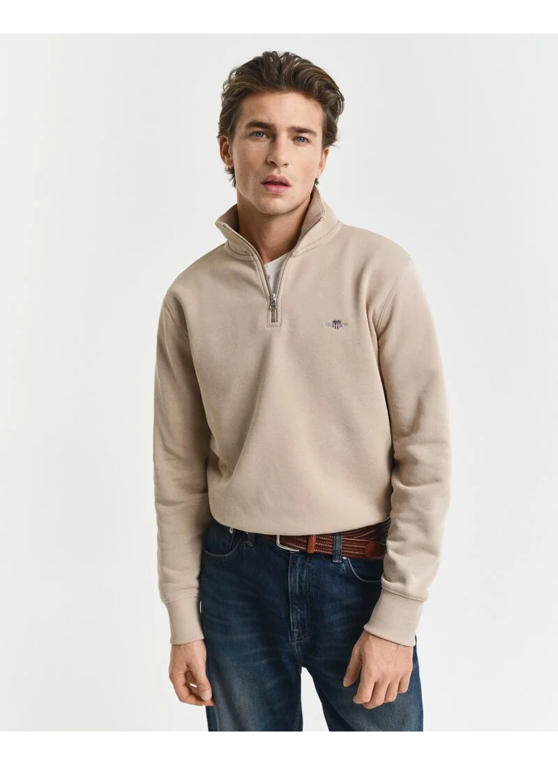 غانت Gant Regular Shield Half Zip Sweat