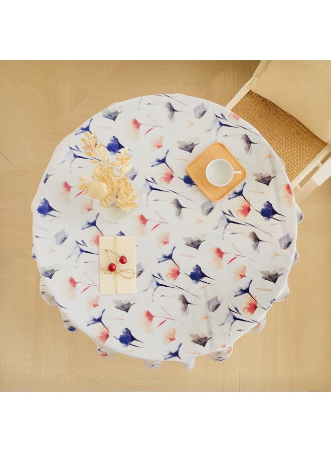 Intex Curtains House Sou Linen Velvet Square Table Cloth – Elegant Fabric  for Livning Rooms & Home Decor – Ultra-Soft, Wrinkle-Resistant – 1 Piece 130x130cm - Image 4