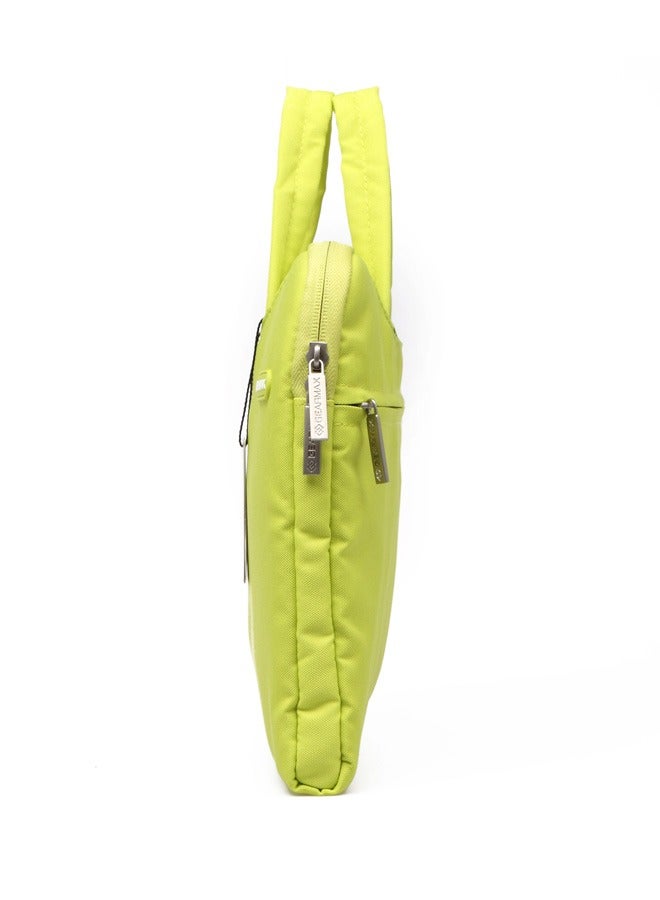 جير ماكس حقيبة  Gearmax كامبوس رفيعة مقاومة للماء مصممة لاجهزة اللاب توب والترا بوك مع شنطة للماوس ١٣ انش - اصفر - Image 2