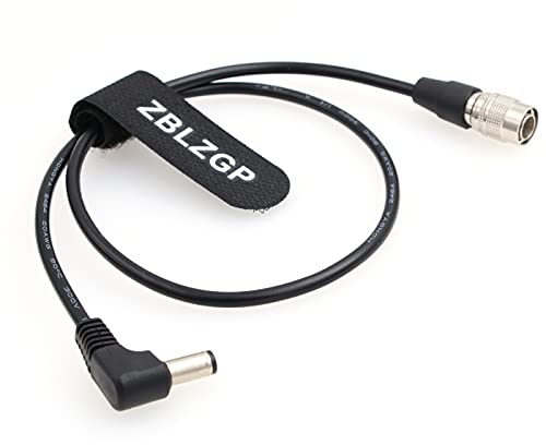 ZBLZGP Right Angle 2.5 DC to Hirose 4 Pin Male Power Cable for Zoom F8 / Zoom F4 / Sound Devices/Blackmagic - Image 2
